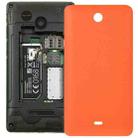 Frosted Battery Back Cover  for Microsoft Lumia 430(Orange) - 1