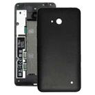 Battery Back Cover  for Microsoft Lumia 640(Black) - 1