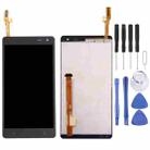 LCD Display + Touch Panel  for HTC Desire 600(Black) - 1