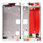 Front Housing Screen Frame Bezel  for Huawei Ascend P8(White) - 1