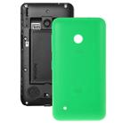 Solid Color Plastic Battery Back Cover for Nokia Lumia 530/Rock/M-1018/RM-1020(Green) - 1