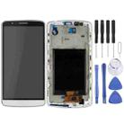 LCD Display + Touch Panel with Frame for LG G3 / D850 / D851 / D855 / VS985(White) - 1