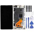 LCD Display + Touch Panel with Frame  for Sony Xperia Z1 Compact(White) - 1