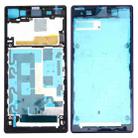 Front Housing LCD Frame Bezel Plate  for Sony Xperia Z1 / C6902 / L39h / C6903 / C6906 / C6943(Purple) - 1