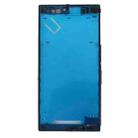 Front Housing LCD Frame Bezel Plate for Sony Xperia Z Ultra / XL39h / C6802(Black) - 3