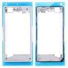 Rear Housing Frame  for Sony Xperia Z1 Compact / D5503(White) - 1