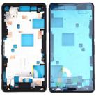 Front Housing LCD Frame Bezel Plate for Sony Xperia Z3 Compact / D5803 / D5833(Black) - 1