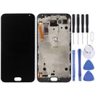 TFT LCD Screen for Meizu MX5 Digitizer Full Assembly with Frame(Black) - 1