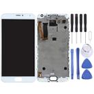 TFT LCD Screen for Meizu MX5 Digitizer Full Assembly with Frame(White) - 1
