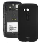 Smooth Surface Plastic Back Housing Cover for Nokia Lumia 822(Black) - 1