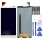 OEM LCD Screen for Alcatel One Touch Idol 2 / 6037 with Digitizer Full Assembly (White) - 1
