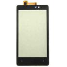 Touch Panel with Frame  for Nokia Lumia 820(Black) - 1
