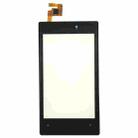 Touch Panel with Frame  for Nokia Lumia 520(Black) - 1