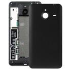 Frosted Surface Plastic Back Housing Cover  for Microsoft Lumia 640XL(Black) - 1