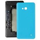 Frosted Surface Plastic Back Housing Cover for Microsoft Lumia 640 (Blue) - 1