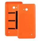 Frosted Surface Plastic Back Housing Cover for Microsoft Lumia 640 (Orange) - 1