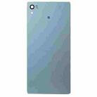 Original Glass Material Back Housing Cover for Sony Xperia Z4(Blue) - 1