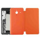 Original Horizontal Flip Leather Case + Plastic Back Cover for Microsoft Lumia 640XL(Orange) - 1