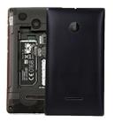 Solid Color Battery Back Cover for Microsoft Lumia 532(Black) - 1