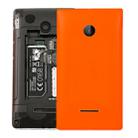 Solid Color Battery Back Cover for Microsoft Lumia 532(Orange) - 1
