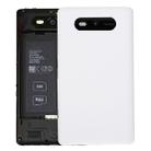 Solid Color NFC Battery Back Cover for Nokia Lumia 820(White) - 1