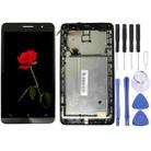 OEM LCD Screen for Asus Zenfone 6 / A600CG Digitizer Full Assembly with Frame（Black) - 1