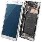 3 in 1 Original LCD + Frame +Touch Pad for Galaxy Note III / N9005, 4G LTE(White) - 1