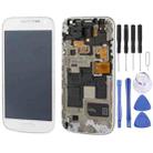 Original LCD Display + Touch Panel with Frame for Galaxy S IV mini / i9195 / i9192 / i9190(White) - 1