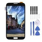 Original LCD Screen and Digitizer Full Assembly for Galaxy Note II / N7100(Grey) - 1