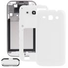 For Galaxy Win i8550 / i8552 Full Housing Faceplate Cover  (White) - 1