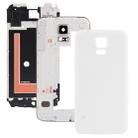 For Galaxy S5 / G900 Full Housing Faceplate Cover  (White) - 1