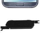 For Galaxy Note II / N7100 High Qualiay Keypad Grain(Black) - 1