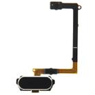 For Galaxy S6 / G920F Home Button Flex Cable with Fingerprint Identification(Black) - 1