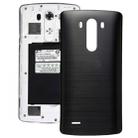 Original Back Cover with NFC for LG G3 (Black) - 1
