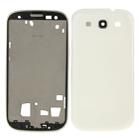 For Galaxy SIII LTE / i9305 Full Housing Faceplate Cover  (White) - 1