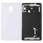 For Galaxy Note Edge / N915 Full Housing Cover (Front Housing LCD Frame Bezel Plate + Battery Back Cover ) (White) - 1