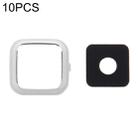 For Galaxy Note 4 / N910 10pcs Camera Lens Cover  (White) - 1