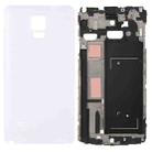 For Galaxy Note 4 / N910F Full Housing Cover (Front Housing LCD Frame Bezel Plate + Battery Back Cover ) (White) - 1