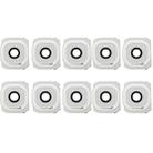 For Galaxy S6 / G920F 10pcs Camera Lens Cover  (White) - 1