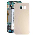 For Galaxy S6 / G920F Battery Back Cover (Gold) - 1