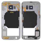 For Galaxy S6 / G920F Back Plate Housing Camera Lens Panel  with Side Keys and Speaker Ringer Buzzer (Grey) - 1