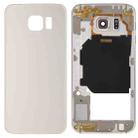 For Galaxy S6 / G920F Full Housing Cover (Back Plate Housing Camera Lens Panel + Battery Back Cover ) (Gold) - 1