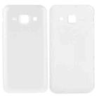 For Galaxy J1 / J100 Battery Back Cover  (White) - 1