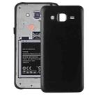 For Galaxy J5(2015) / J500 Battery Back Cover (Black) - 1