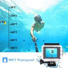 SJ4000 Full HD 1080P 2.0 inch LCD Sports Camcorder DV with Waterproof Case, Generalplus 6624, 30m Depth Waterproof(White) - 3