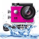 H9 4K Ultra HD1080P 12MP 2 inch LCD Screen WiFi Sports Camera, 170 Degrees Wide Angle Lens, 30m Waterproof(Pink) - 1