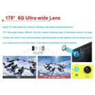 H9 4K Ultra HD1080P 12MP 2 inch LCD Screen WiFi Sports Camera, 170 Degrees Wide Angle Lens, 30m Waterproof(White) - 6