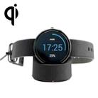 Qi Standard Wireless Charger for Motorola Moto 360 Smart Watch(Black) - 1