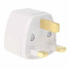 [HK Warehouse] Travel Power Adapter Plug Adapter with UK Socket Plug(White) - 2