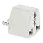 Plug Adapter, Travel Power Adaptor with AU Socket Plug(White) - 3